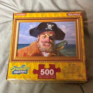 Nickelodeon SpongeBob Pirate Puzzle - Red and Yellow